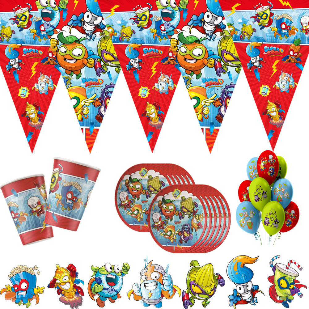 Game Superzings Theme Baby Sho - Table Cloth Disposable のレビューと価格