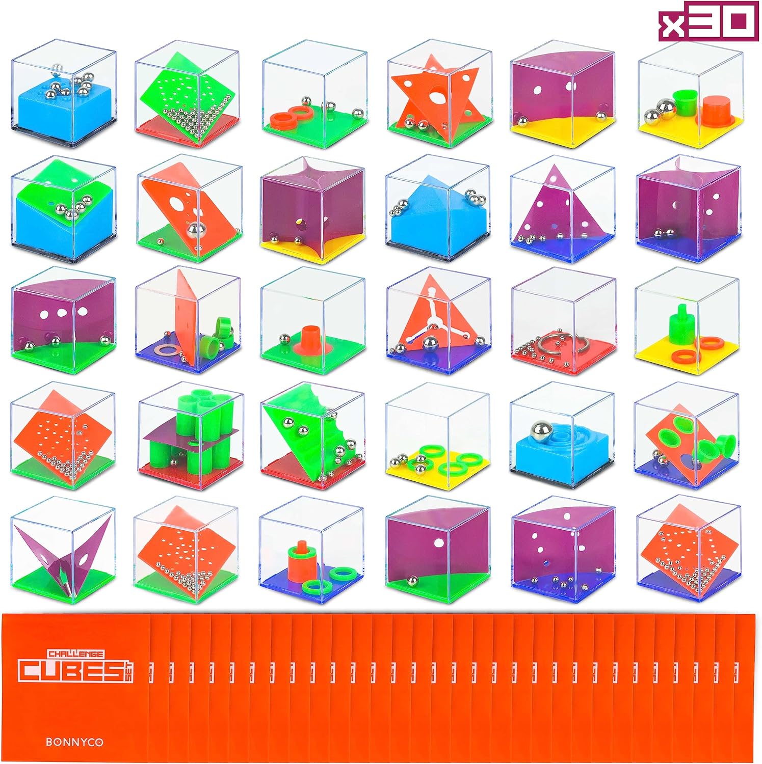 Brain Teaser Puzzles Cubes Pac - Party Favor Bag のレビューと価格