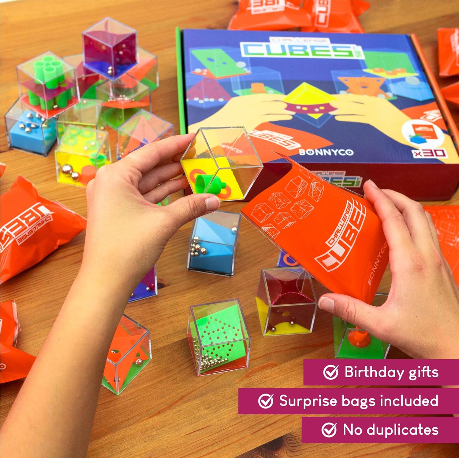 Brain Teaser Puzzles Cubes Pac - Party Favor Bag のレビューと価格