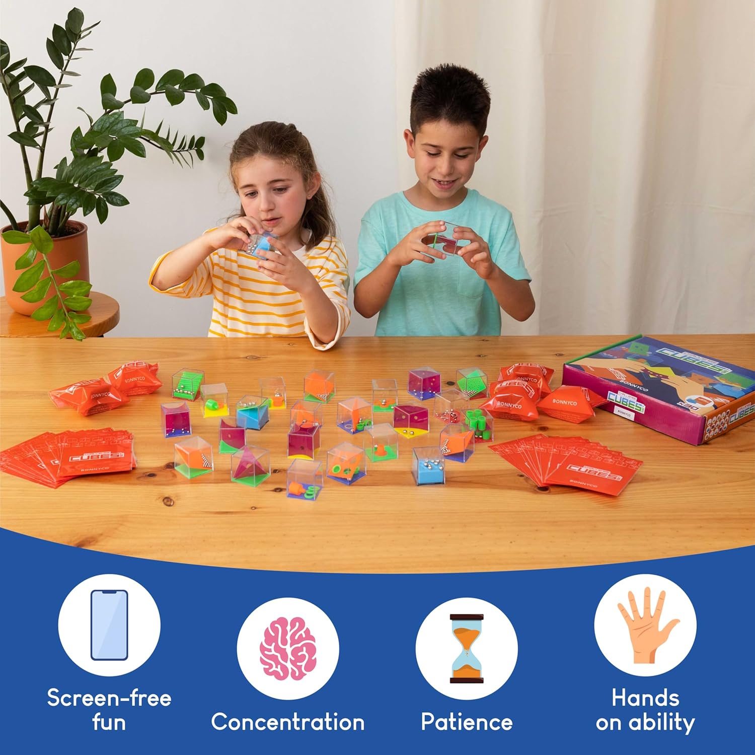Brain Teaser Puzzles Cubes Pac - Party Favor Bag のレビューと価格