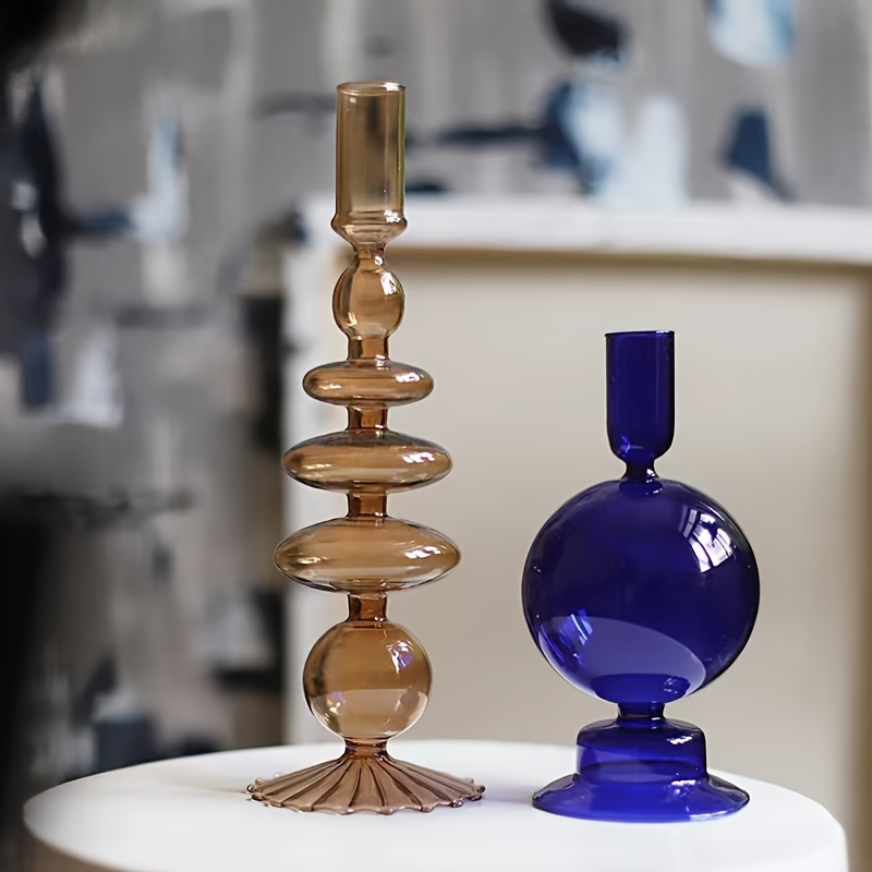 Nordic Glass Candle Holder & V - Centerpiece Stick のレビューと価格