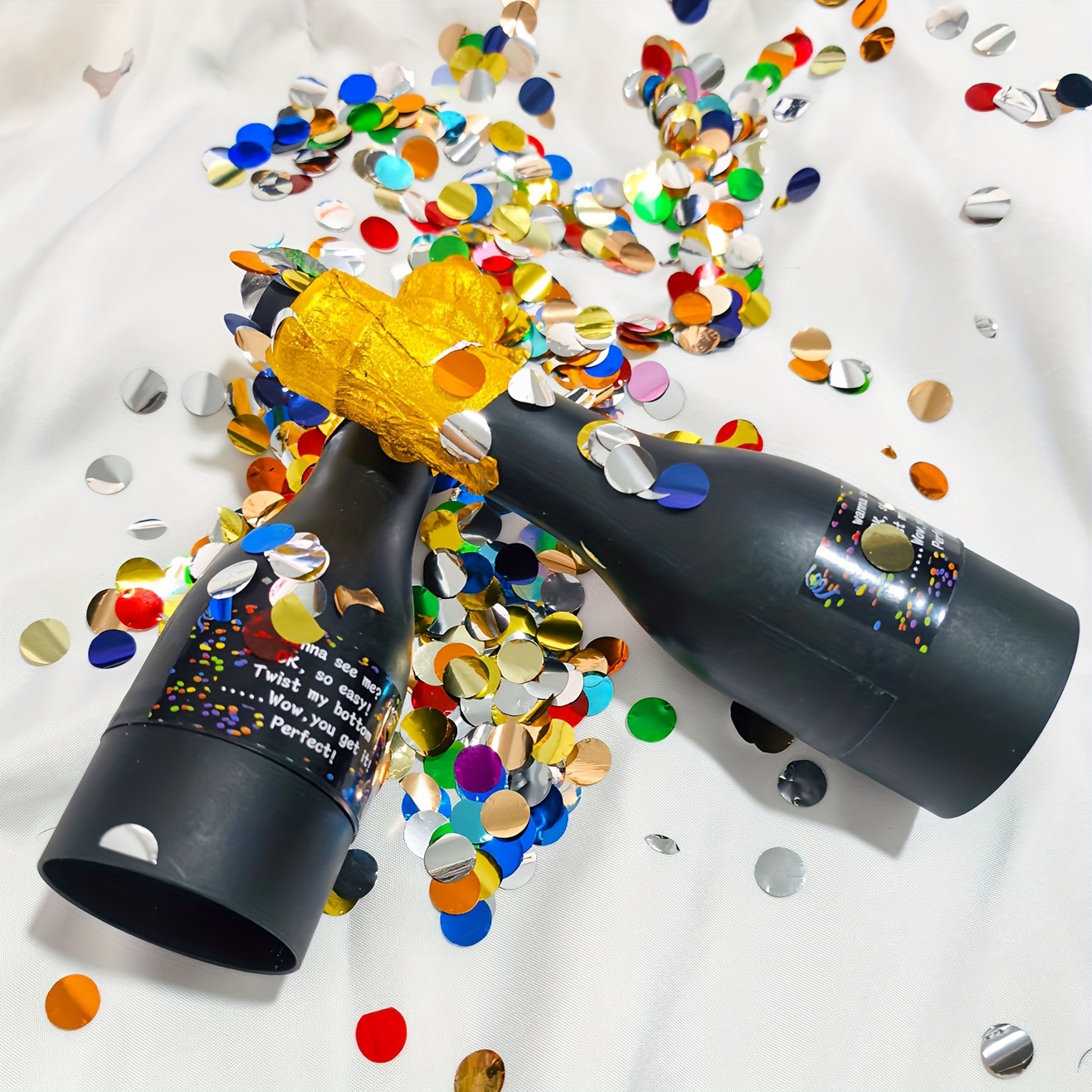 6/12pcs Confetti Launchers Con - Confetti Cannon Tube のレビューと価格