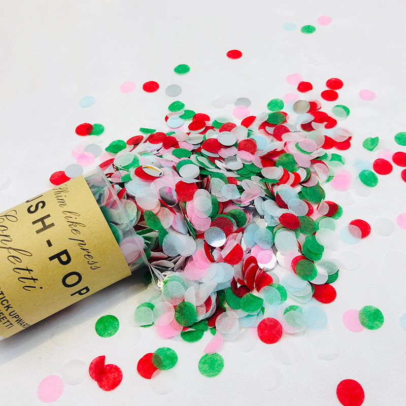 2pcs Multicolor Paper Scrap Fo - Confetti Cannon Tube のレビューと価格