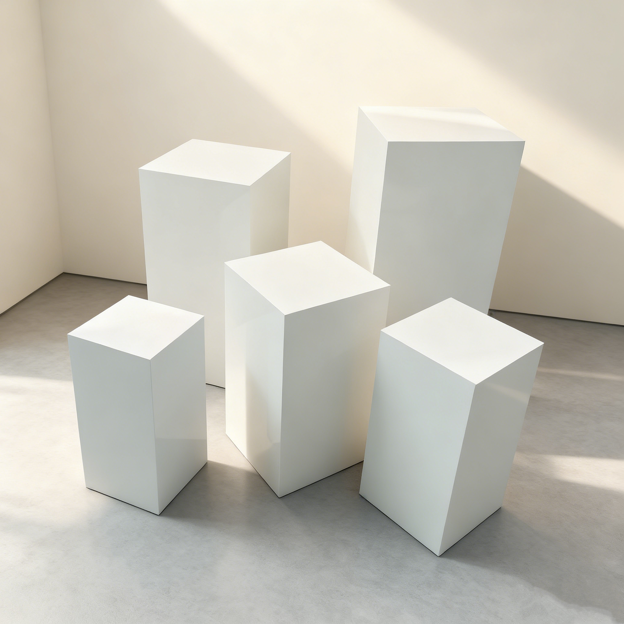 White Column Flower Vase 10pcs - Dessert Table Backdrop のレビューと価格