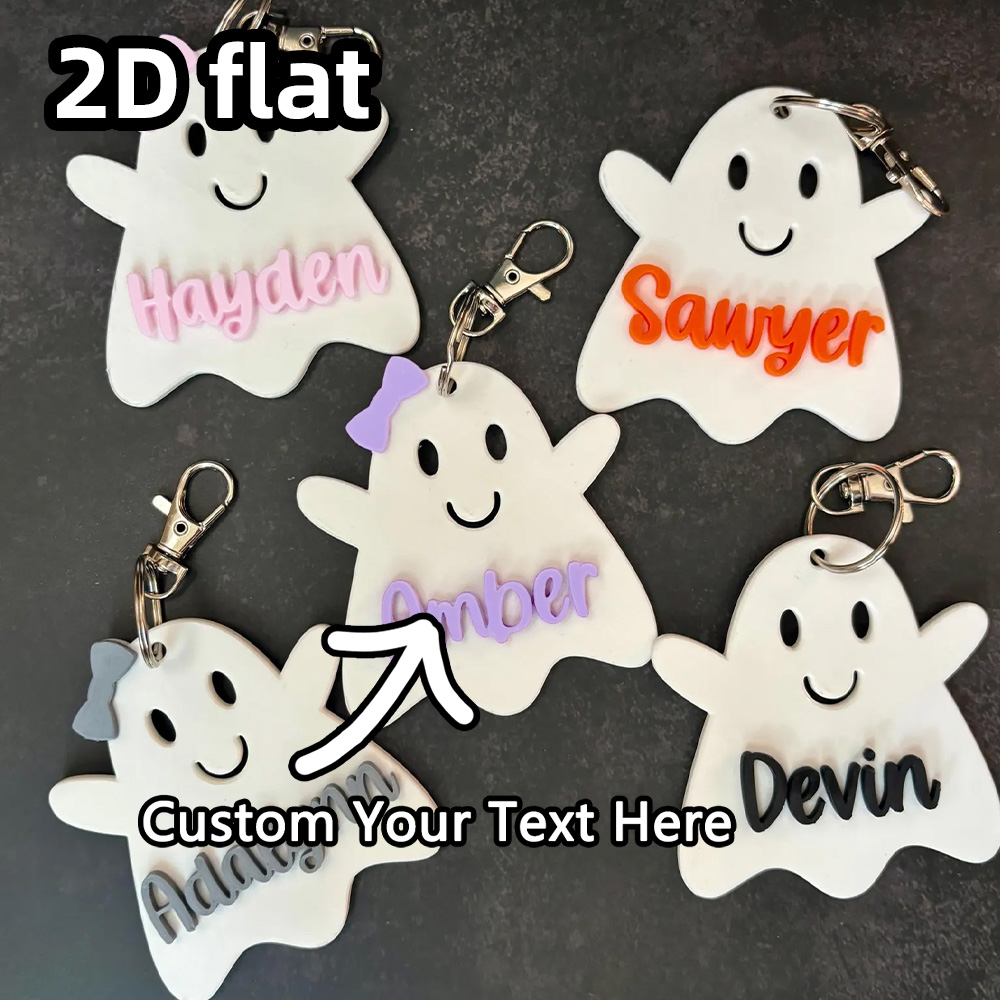 Personalized Ghost Keychain, G - Party Favor Bag のレビューと価格