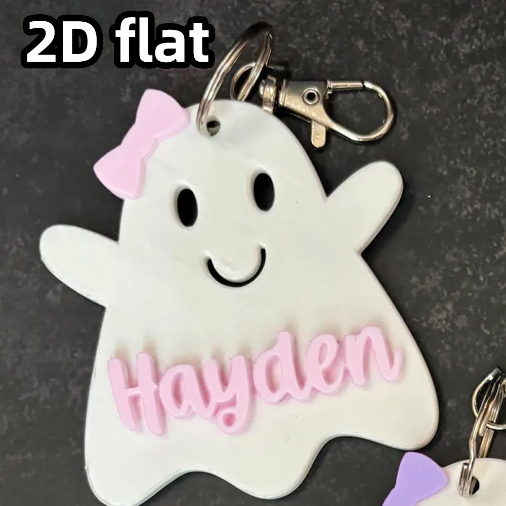 Personalized Ghost Keychain, G - Party Favor Bag のレビューと価格