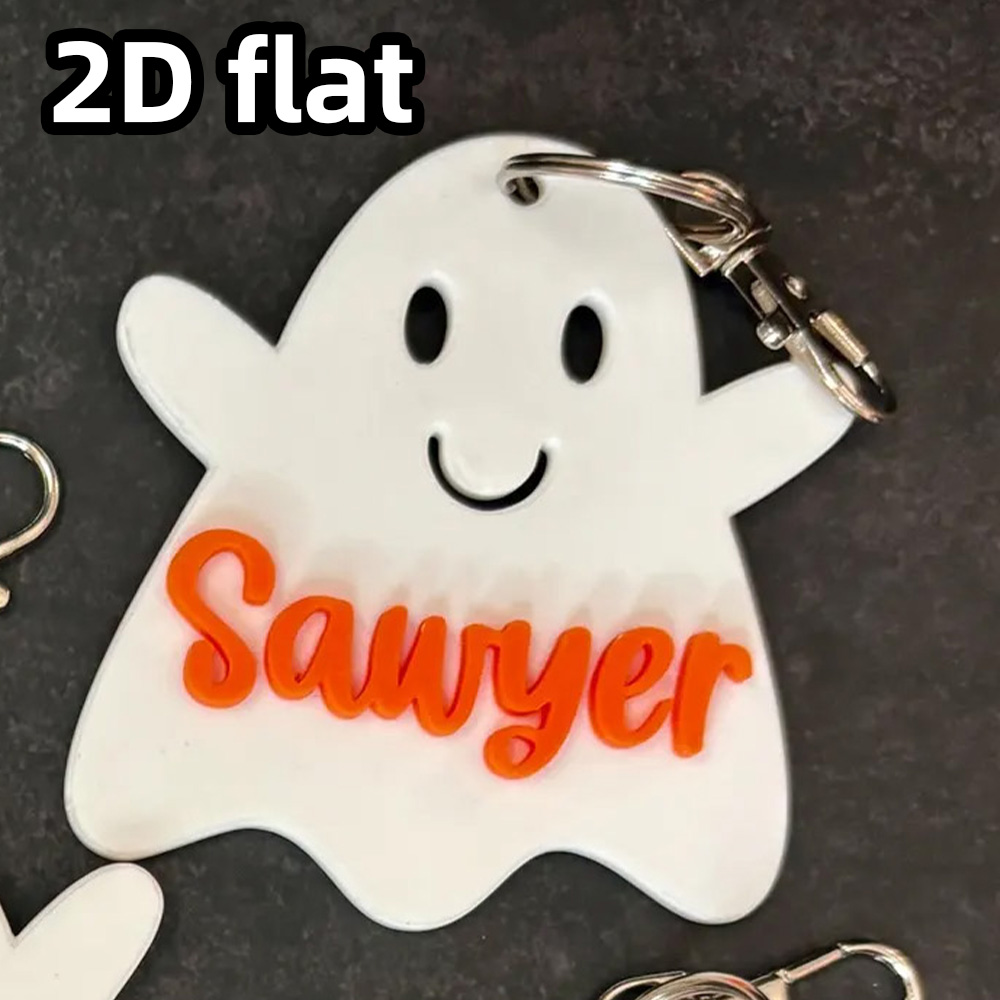 Personalized Ghost Keychain, G - Party Favor Bag のレビューと価格