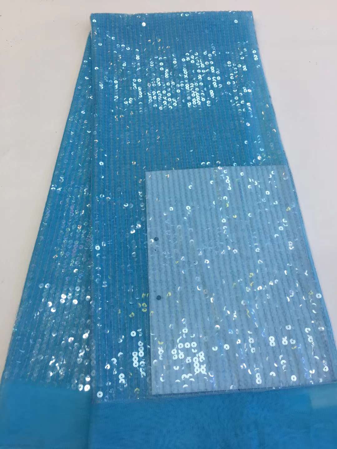 African Sequins Tulle Lace Fab - Glitter Tablecloth のレビューと価格
