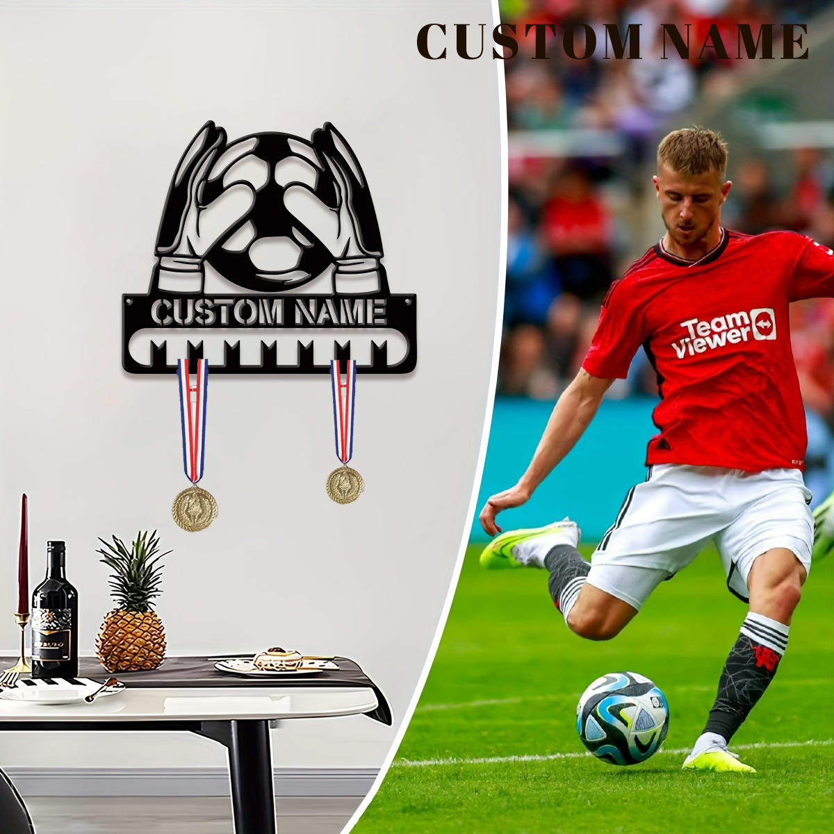 Custom Football Player Metal M - Event Party のレビューと価格