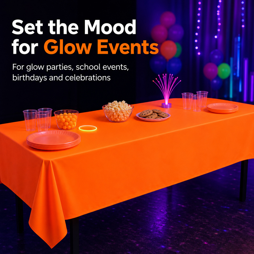Thickened Macaron Fluorescent  - Table Cloth Disposable のレビューと価格