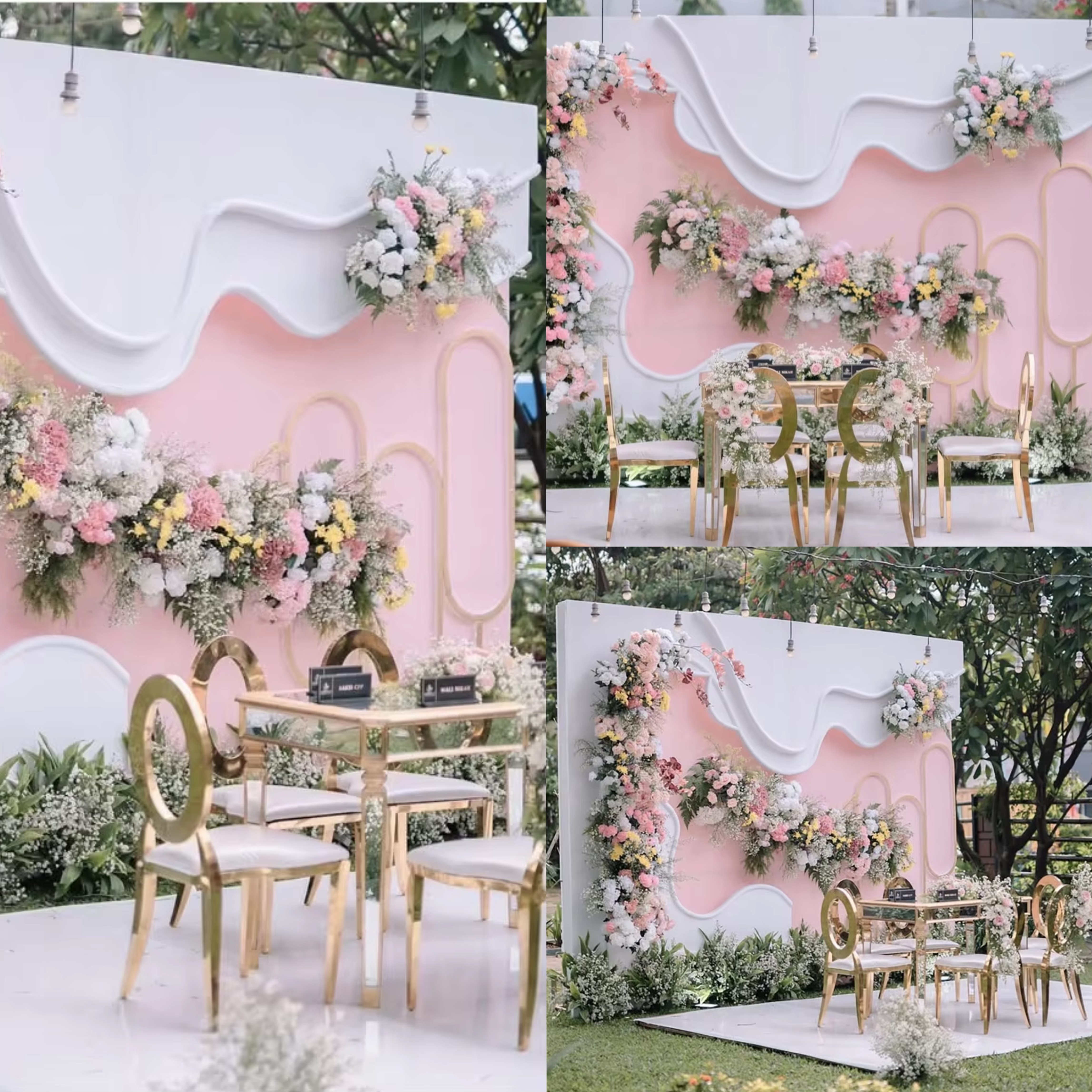 FSDKX PVC Wedding Backdrop Hot - Party Event Supplier のレビューと価格