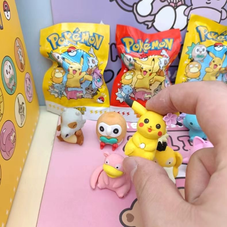 Pokemon Blind Bag Eraser Surpr - Party Favor Bag のレビューと価格