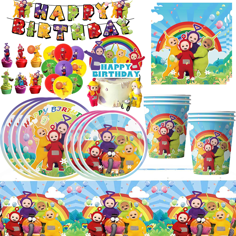 Teletubbies Birthday Party Dec - Table Cloth Disposable のレビューと価格