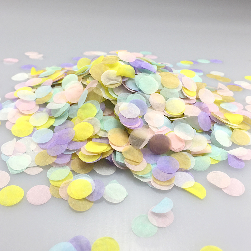 1000pcs/bag 1cm Paper Confetti - Confetti Cannon Tube のレビューと価格