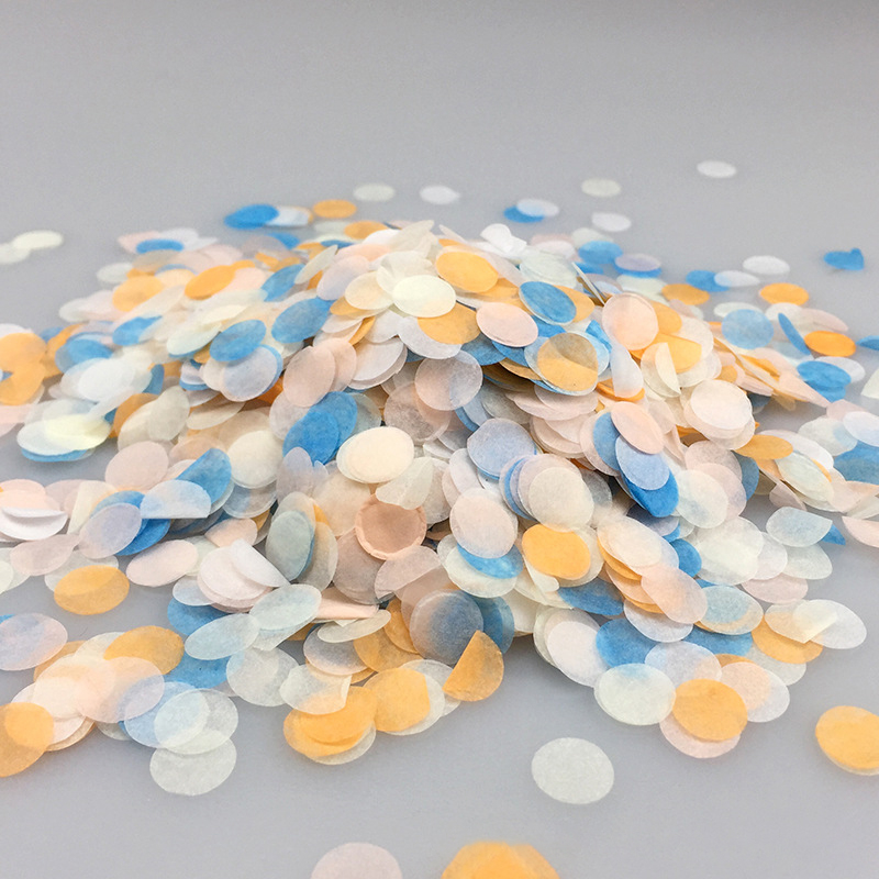 1000pcs/bag 1cm Paper Confetti - Confetti Cannon Tube のレビューと価格