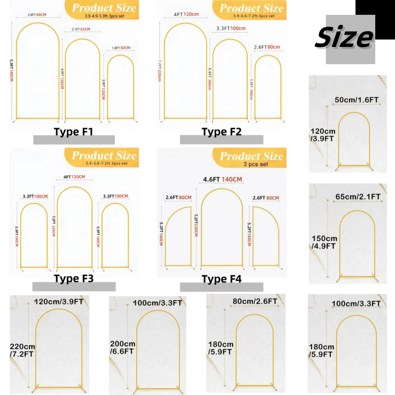 EU Warehouse Gold Metal Balloo - Balloon Arch Kit のレビューと価格