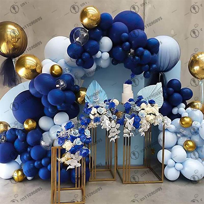 Macaron Blue Balloon Wedding B - Balloon Arch Kit のレビューと価格