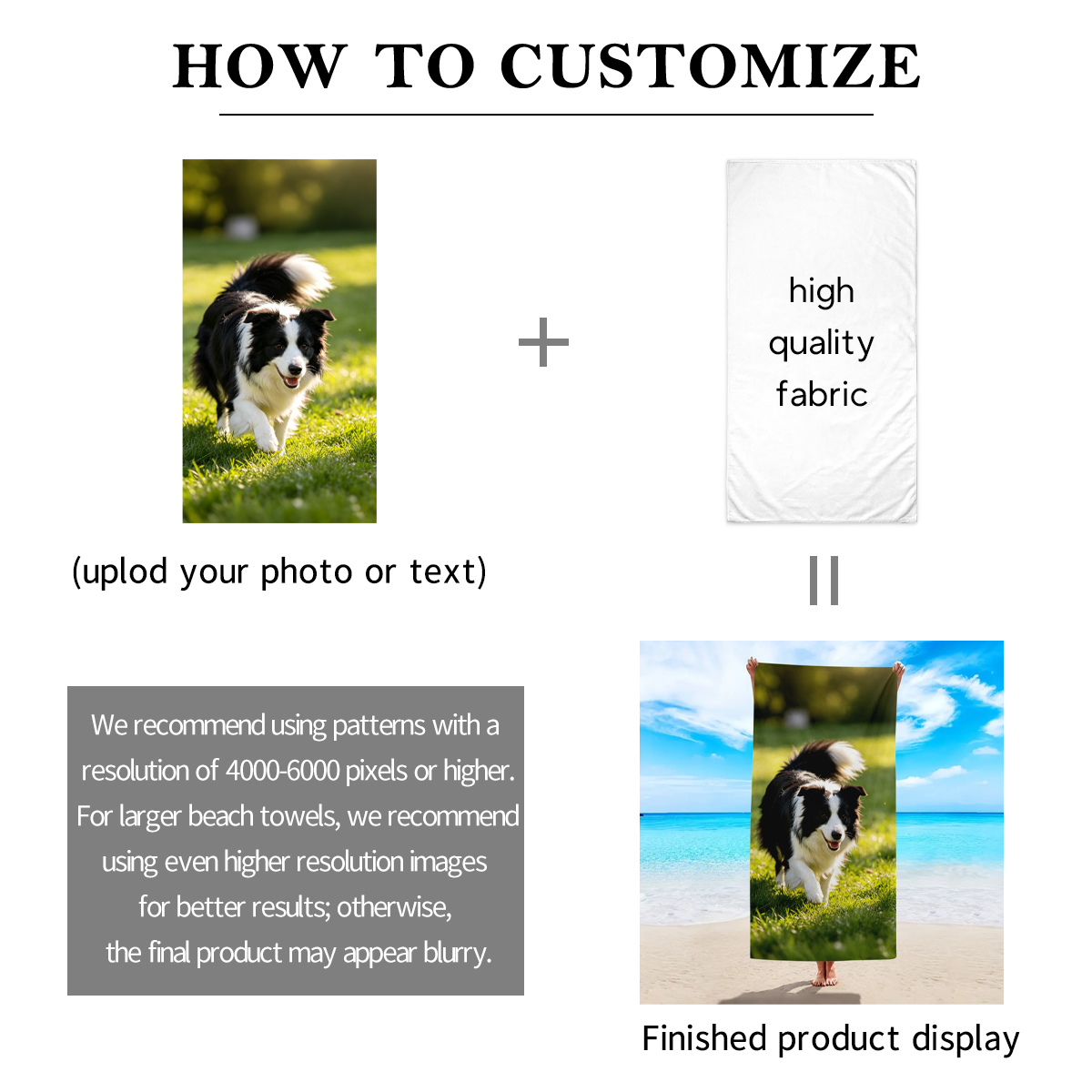 1pc Customized beach towels fo - Event Party のレビューと価格