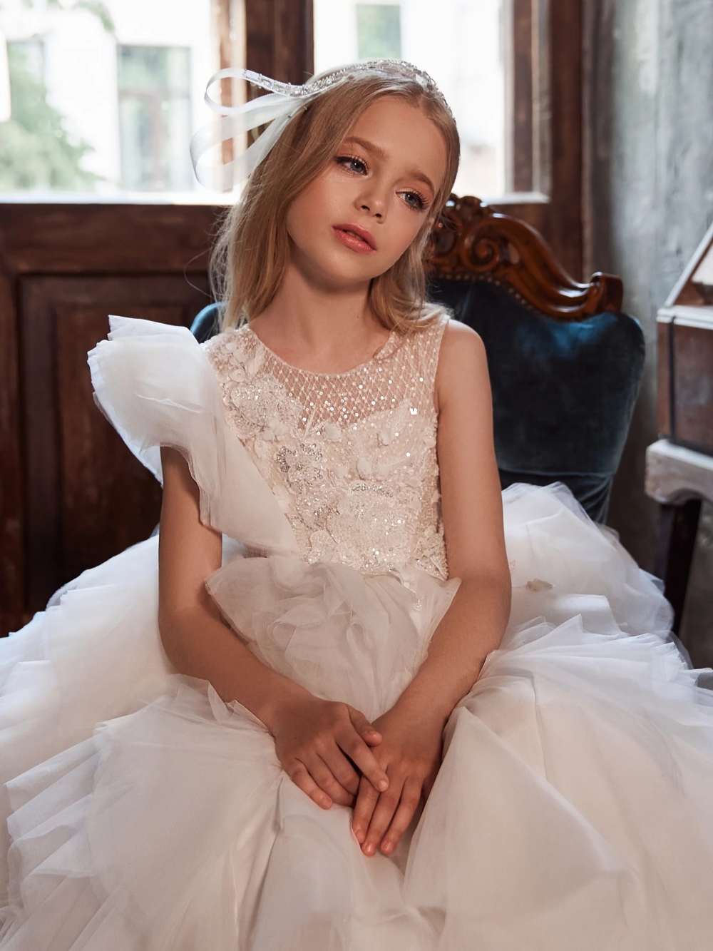 Puffy Sequined Beaded Princess - Glitter Tablecloth のレビューと価格