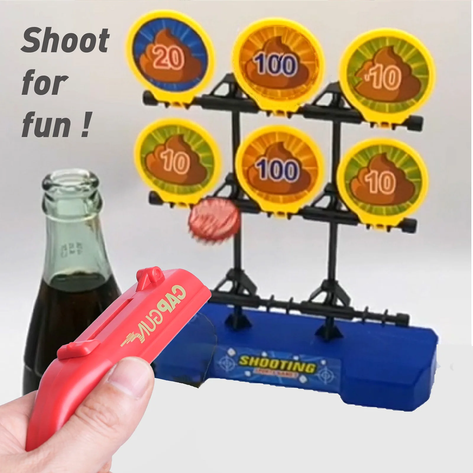 3PC Cap Gun Shooting Bottle Op - Event Launch Party のレビューと価格