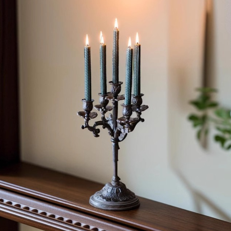 Vintage Iron Candle Holders Lu - Centerpiece Stick のレビューと価格