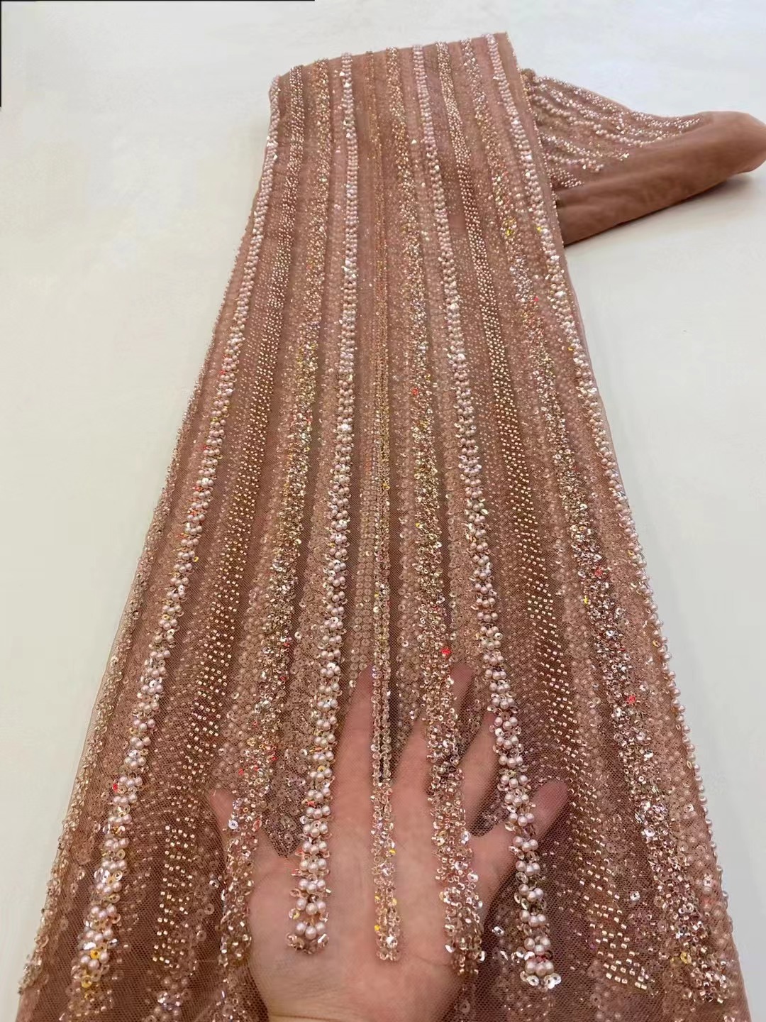 High Quality African Nigerian  - Glitter Tablecloth のレビューと価格