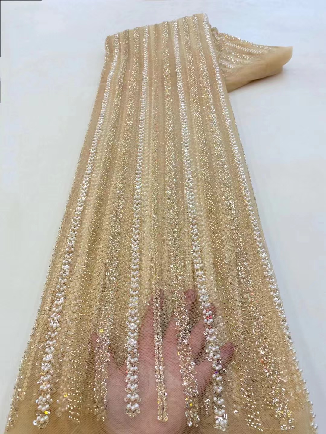 High Quality African Nigerian  - Glitter Tablecloth のレビューと価格