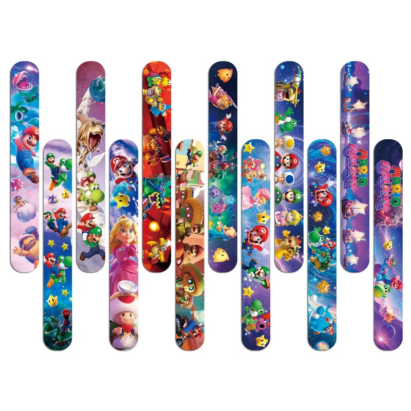 Super Mario PVC Slap Bracelets - Event Supplies のレビューと価格