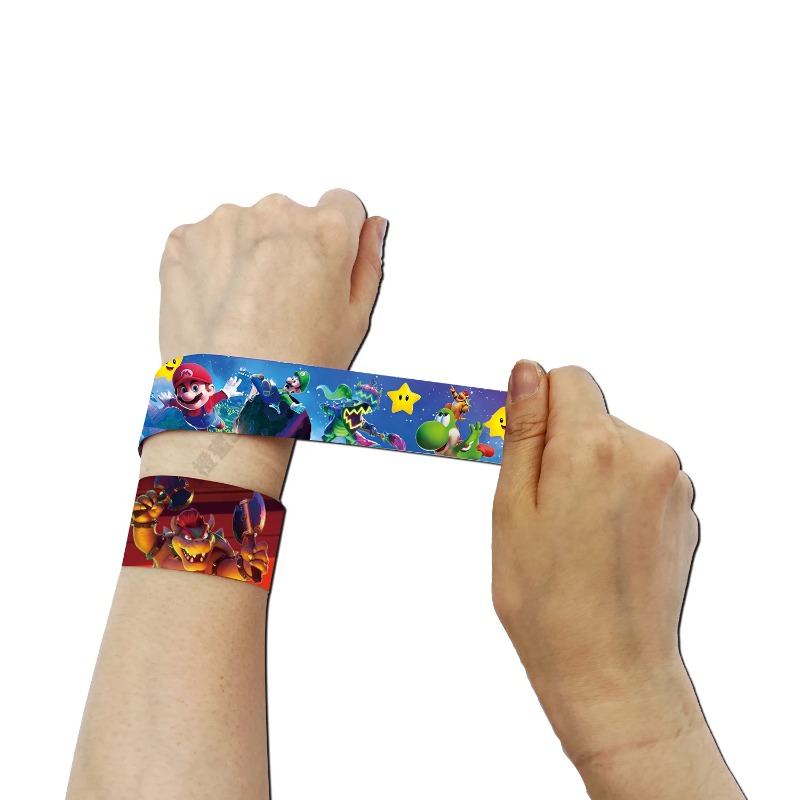 Super Mario PVC Slap Bracelets - Event Supplies のレビューと価格