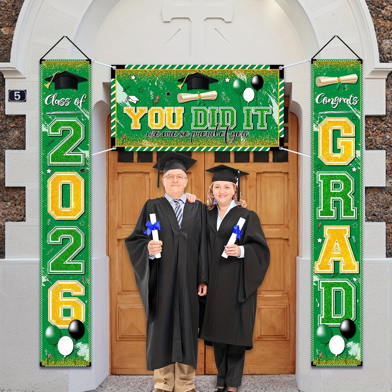 Congrat Class of 2026 Graduati - Party Banner Gold のレビューと価格