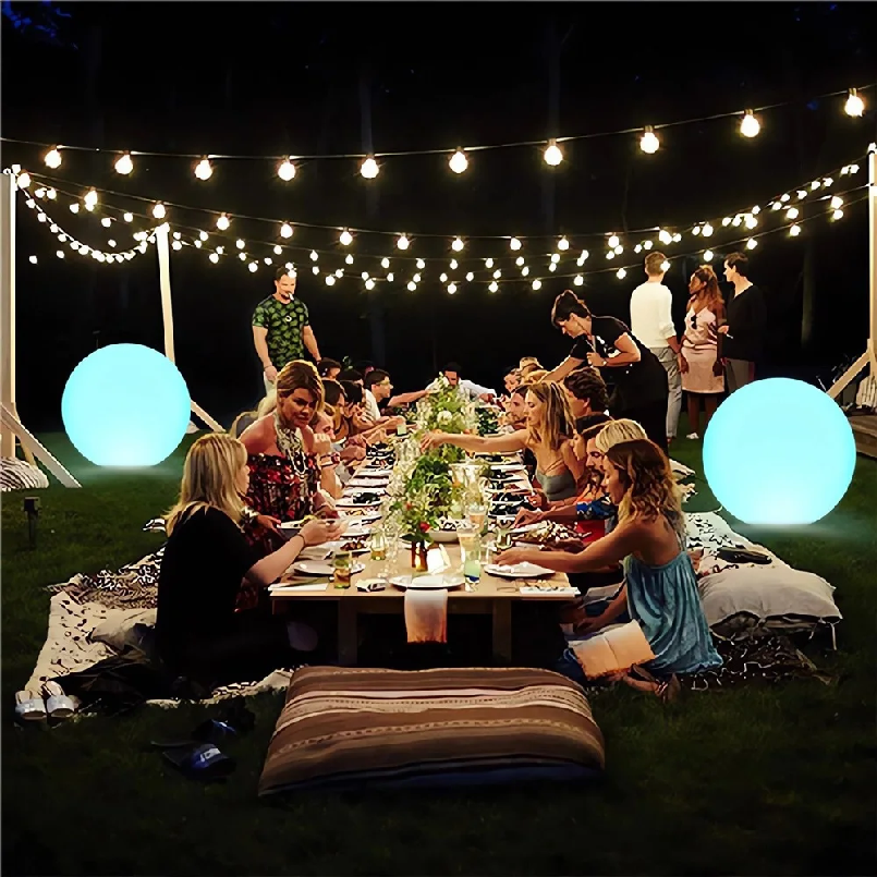 1pc 40CM Solar Powered Floatin - Led Balloon Light のレビューと価格