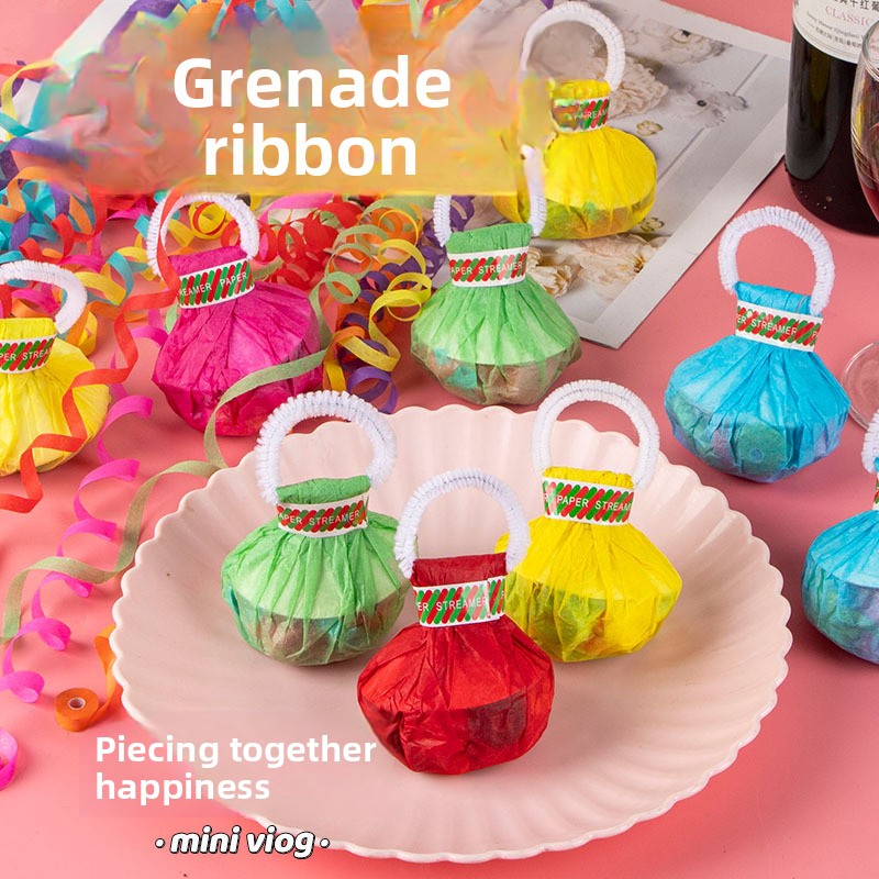 Hand throwing ribbon wedding f - Confetti Cannon Tube のレビューと価格
