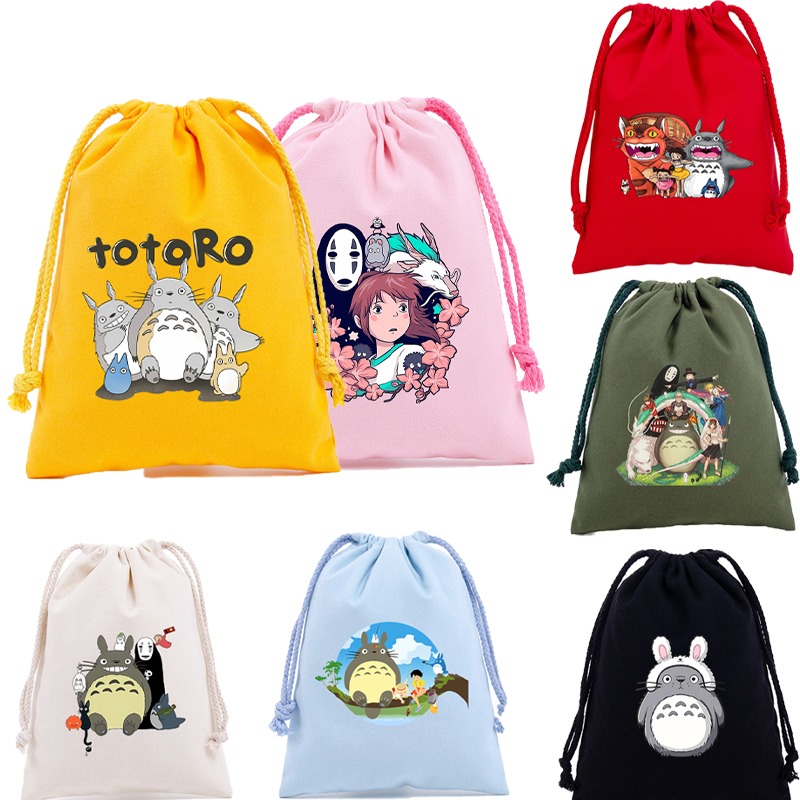 Totoro Cotton Cute Drawstring  - Party Favor Bag のレビューと価格
