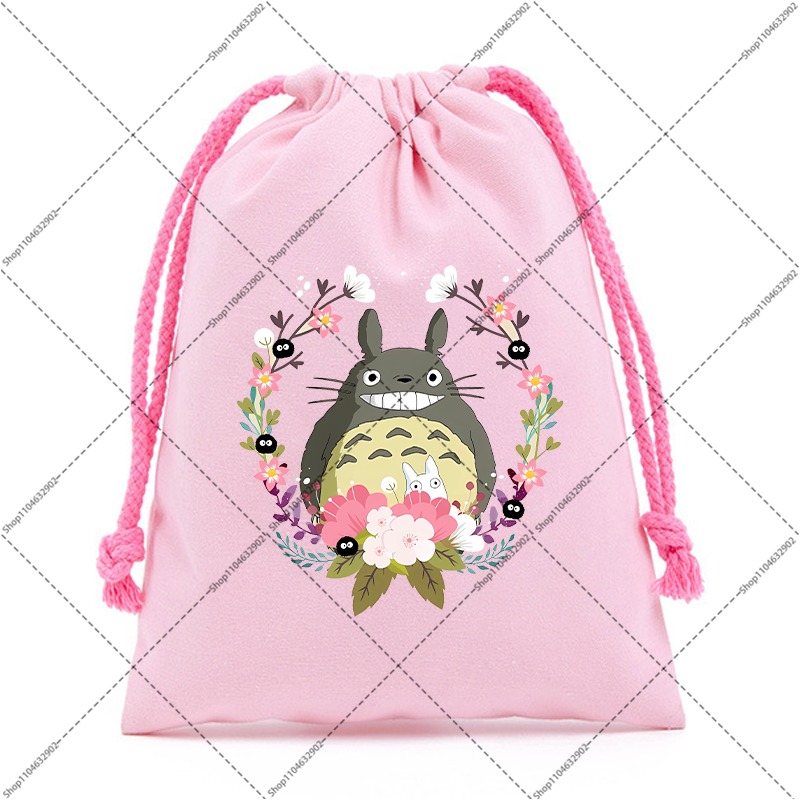 Totoro Cotton Cute Drawstring  - Party Favor Bag のレビューと価格