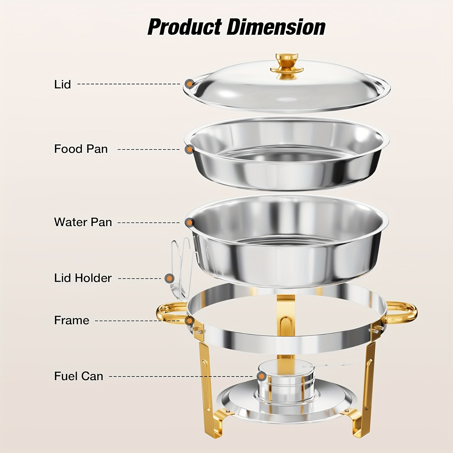 6/9QT Chafing Dishes For Buffe - Event & Party Supply Photos のレビューと価格
