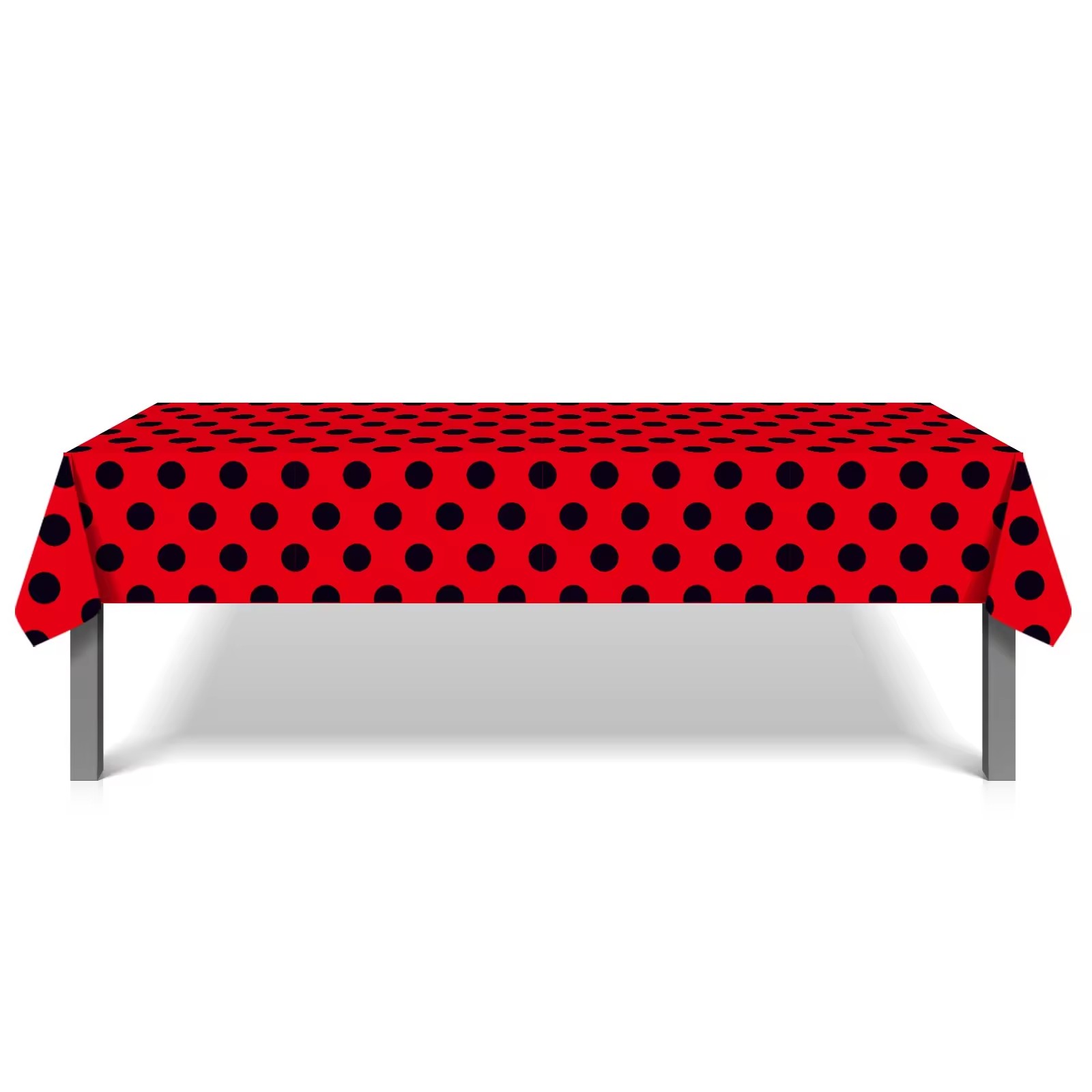130*220cm Red Dots Ladybug Dis - Table Cloth Disposable のレビューと価格
