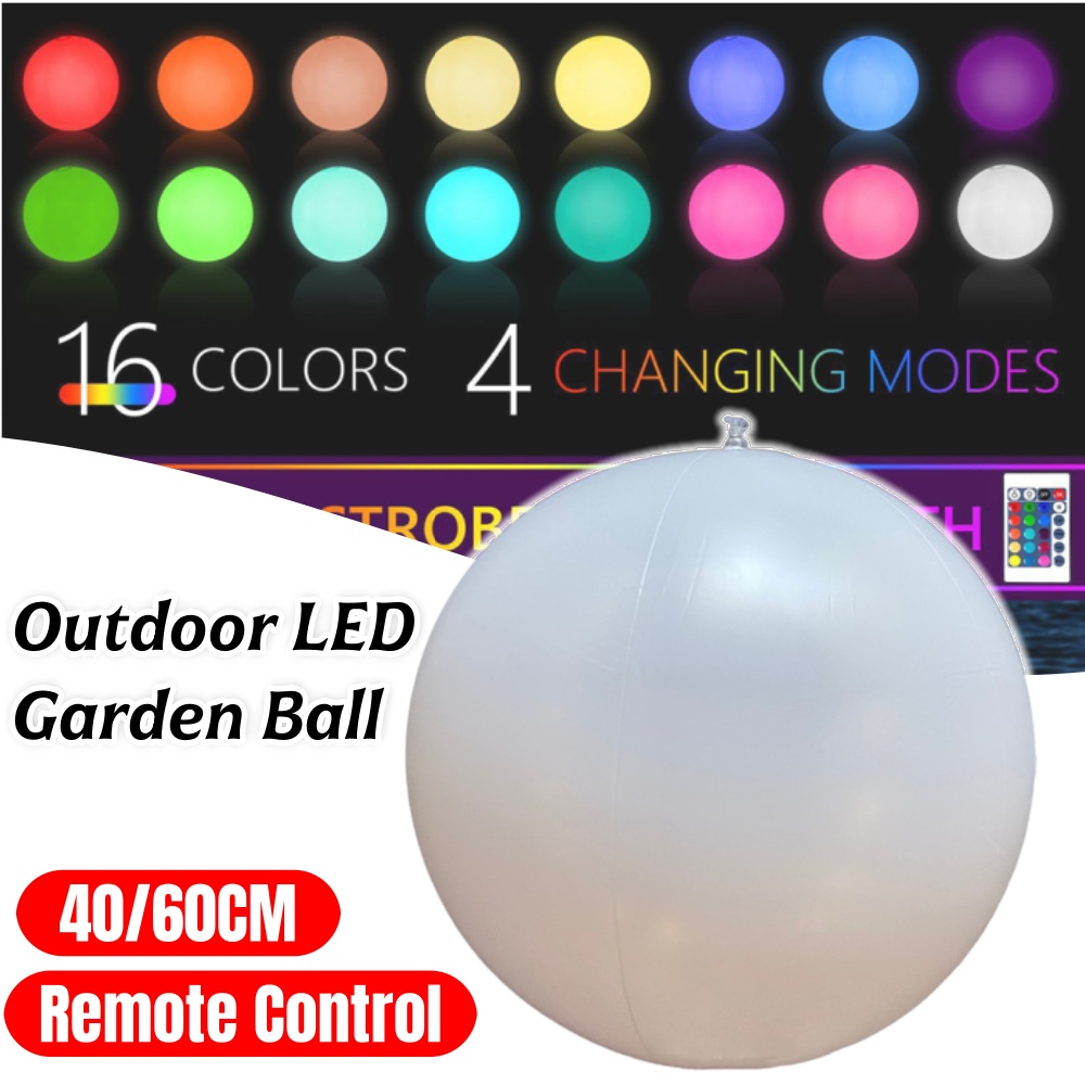 40/60CM Luminous Beach Ball Li - Led Balloon Light のレビューと価格