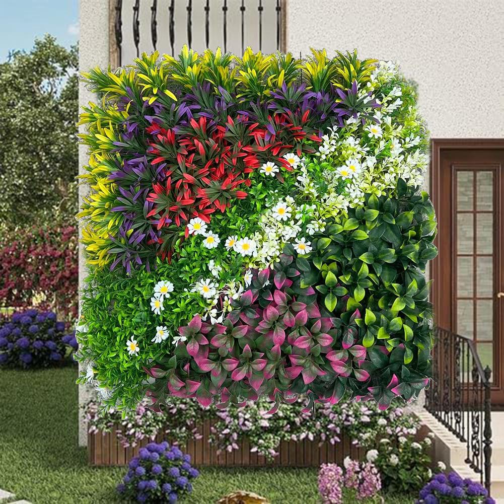 50*50CM Green Artificial Plant - Flower Wall Panel のレビューと価格